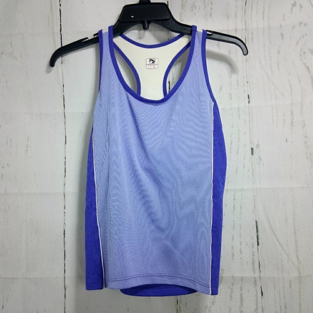 Bellweather Size L Purple Activewear Top - Picture 1 of 6